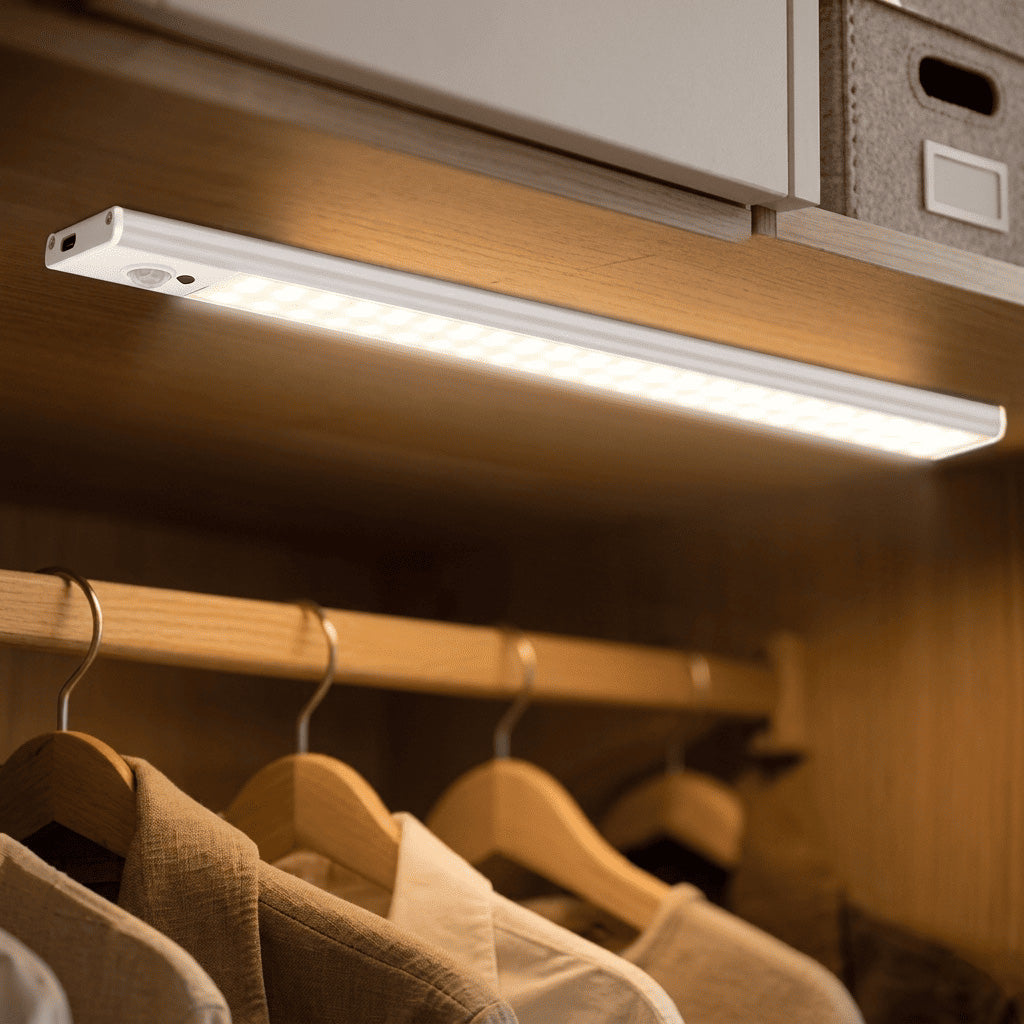 LED PIR Motion Sensor Cabinet With USB Rechargeble